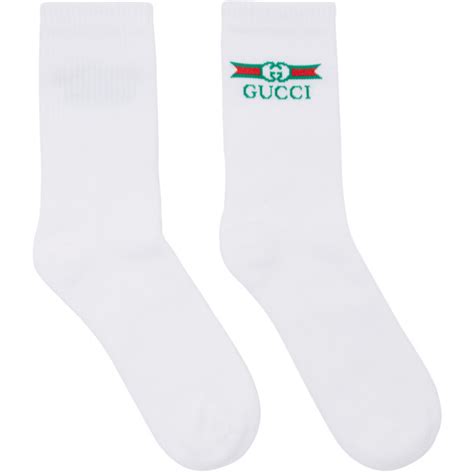 gucci sokken|gucci white socks.